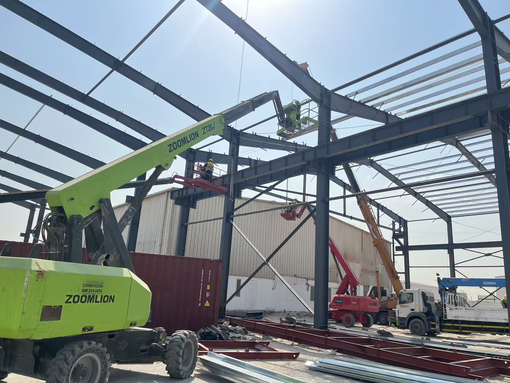 BRD steel structure construction